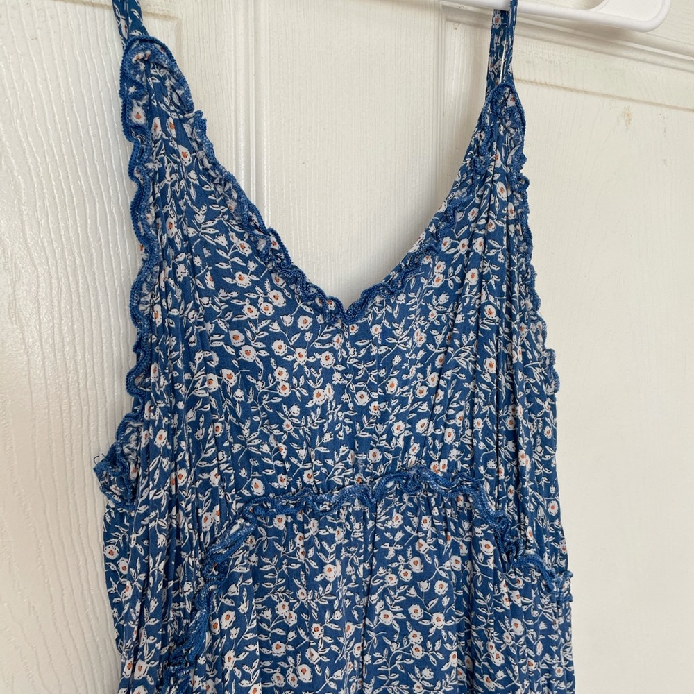 Shein Flowy Dress Daisies Floral - Picture 3 of 4